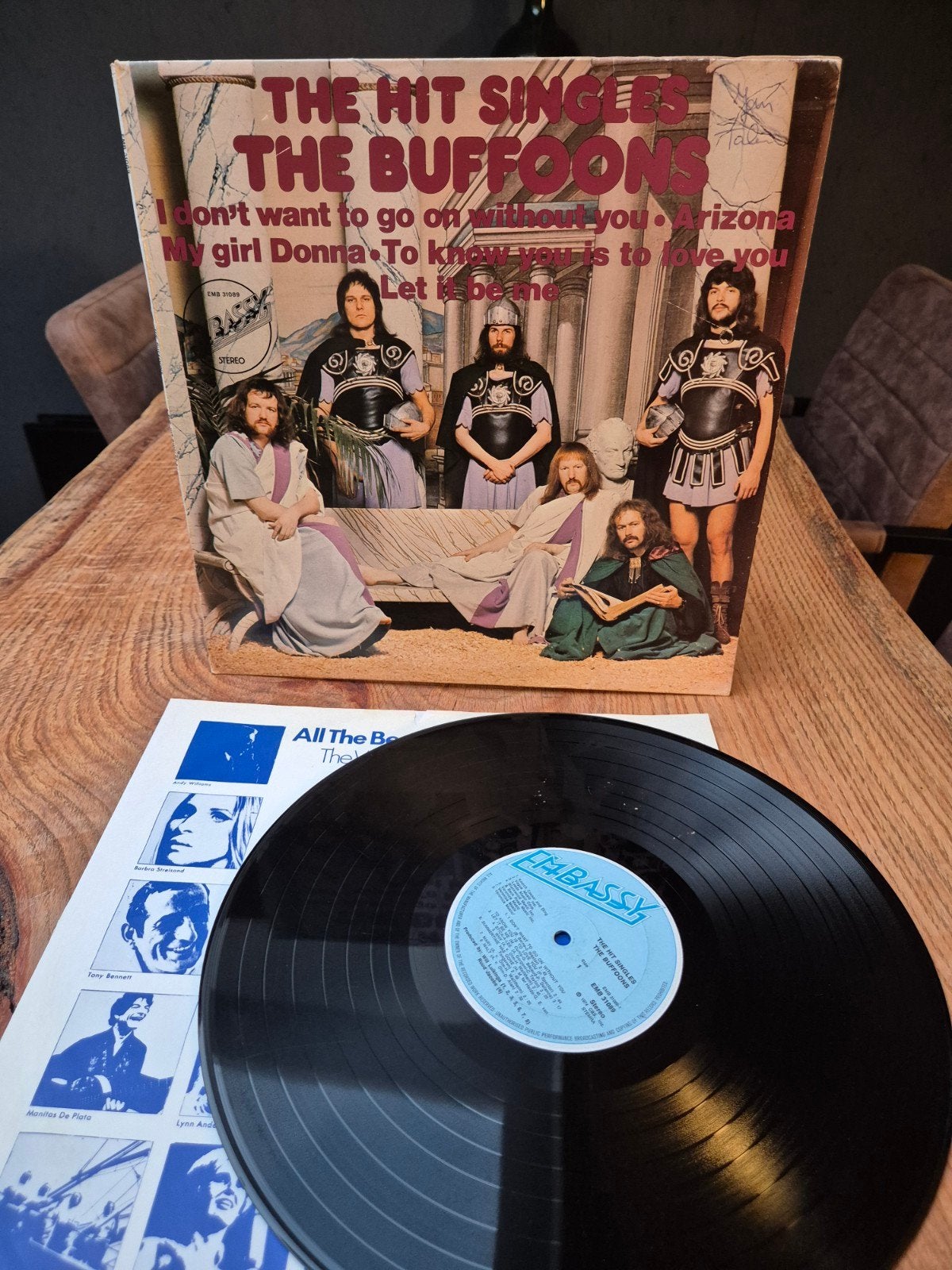 The Buffoons - The Hit Singles LP (Pop, 1974), LP, Gebruikt, Pop, Ophalen of Verzenden