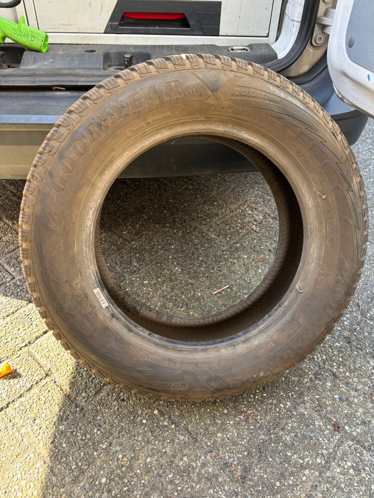 Goodyear utragrip 9, Ophalen, Zo goed als nieuw