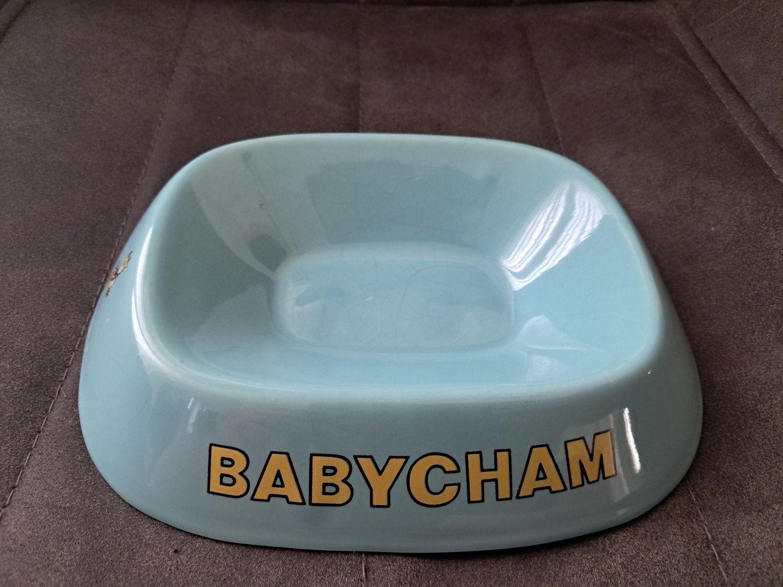 Babycham jaren 70 asbak/snackschaal england, Ophalen