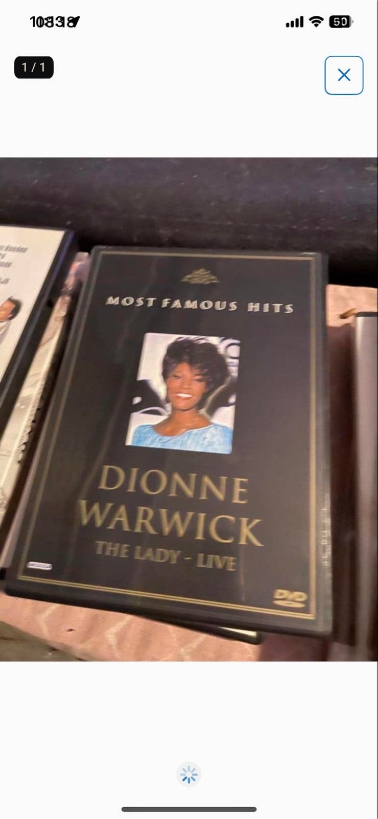 Dionne Warwick - The Lady - Live DVD - Most Famous Hits, Alle leeftijden, Ophalen of Verzenden, Gebruikt, Concert