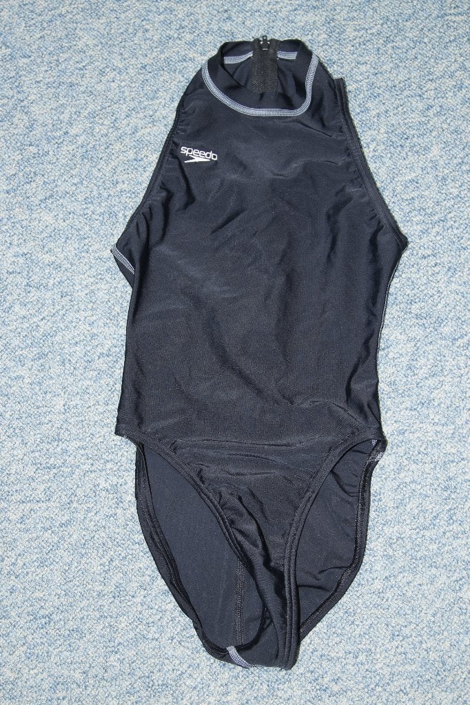 Speedo Waterpolo badpak hydrasuit dun maat D32, Zwart, Badpak, Zo goed als nieuw, Speedo
