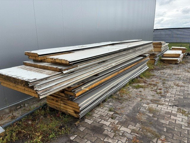 Sandwichpanelen 60mm 1000mm 5-7 meter lang, Ophalen, Zo goed als nieuw, Overige materialen, 50 tot 100 mm