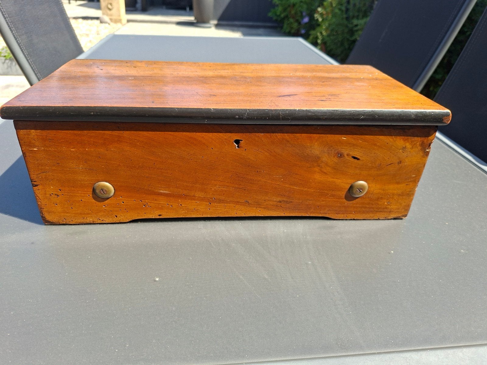 Antieke Speeldoos met 6 Melodieën - Restauratie Object, Ophalen