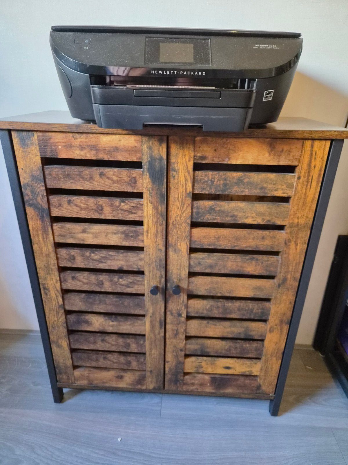 Dressoir met deuren en planken - Industriële stijl, Huis en Inrichting, Met deur(en), 50 tot 100 cm, Zo goed als nieuw, Industrieel