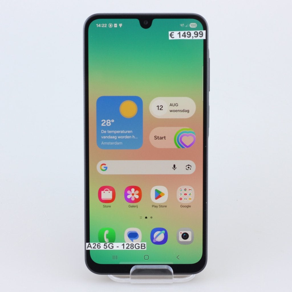 Samsung Galaxy A26 5G 128GB Black, Telecommunicatie, Mobiele telefoons | Samsung, Samsung, Zo goed als nieuw, Support@Samsung.com