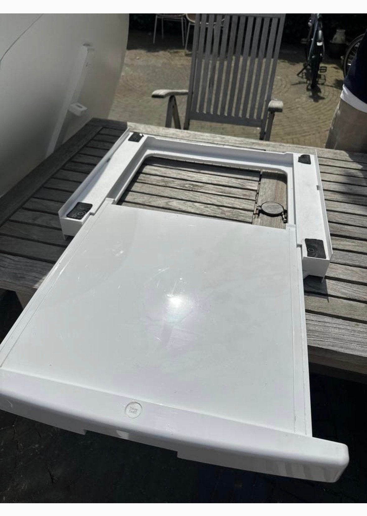 Uitschuifbaar plateau wasmachine / droger, Ophalen, Gebruikt