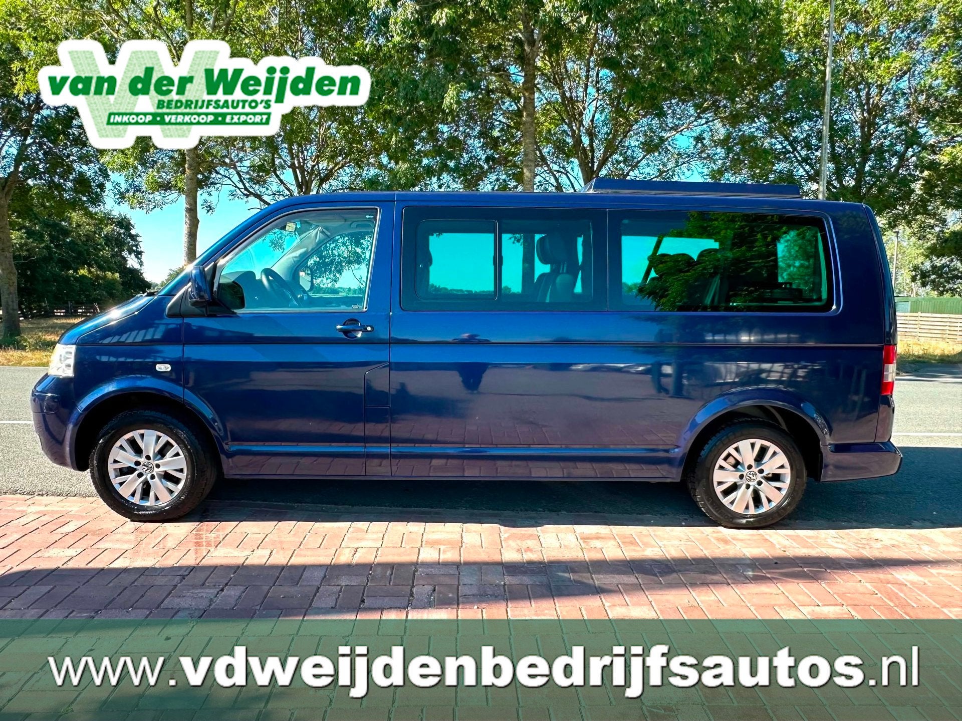 Volkswagen TRANSPORTER 2.5TDi 8 Persoons Camper kenteken! Ma, Auto's, Voorwielaandrijving, Gebruikt, 8 stoelen, Overige carrosserieën