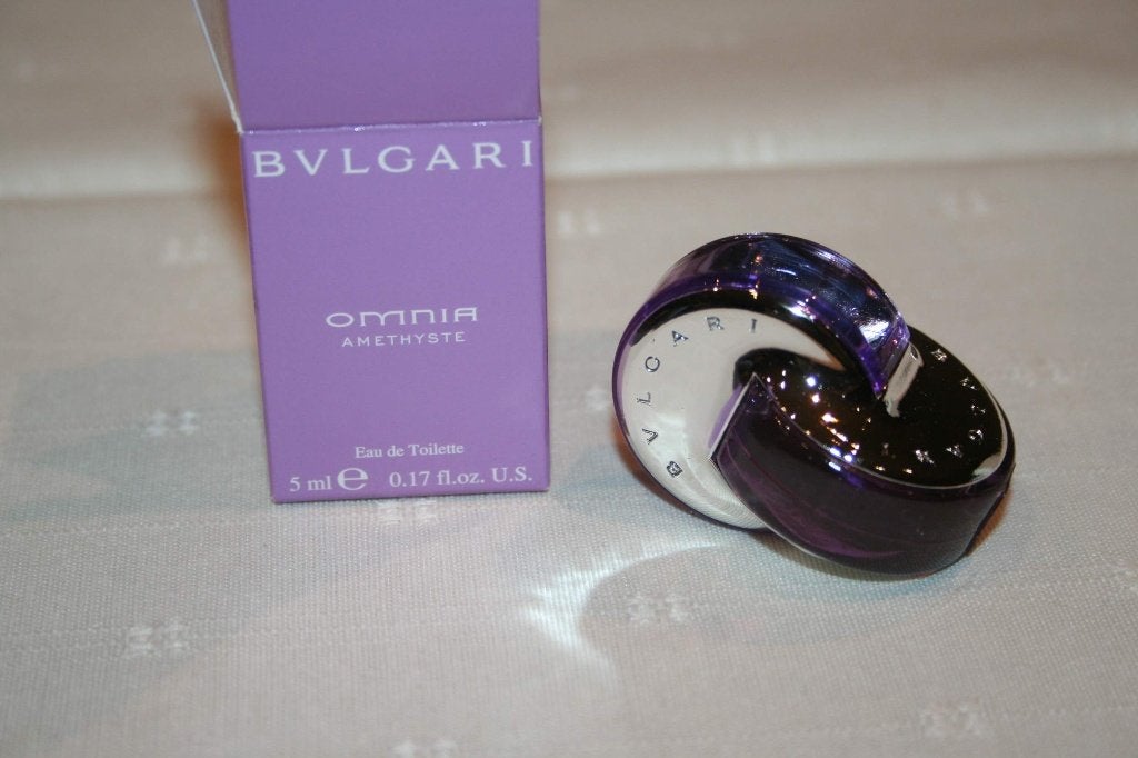 Bvlgari Omnia Amethyste  miniatuur EdT 5 ml nieuw OVP, Ophalen of Verzenden, Nieuw, Miniatuur, Gevuld