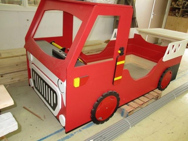 Leuk houten autobed of huisje als bed of bedstee!, Ophalen of Verzenden, Nieuw