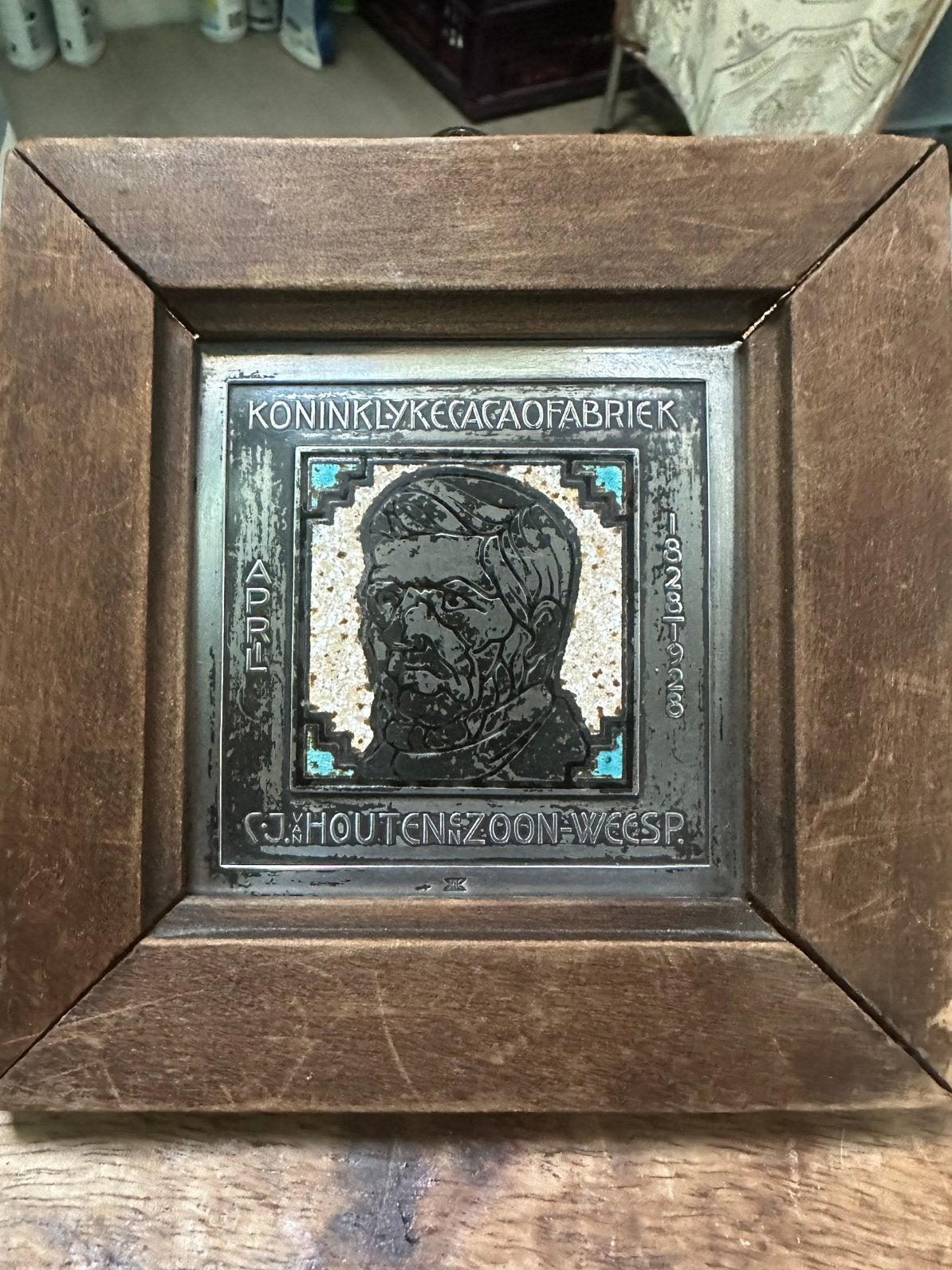 Zilveren Plaquette 1928 Jan Eissenloeffel Amsterdamse School, Verzenden, Zilver