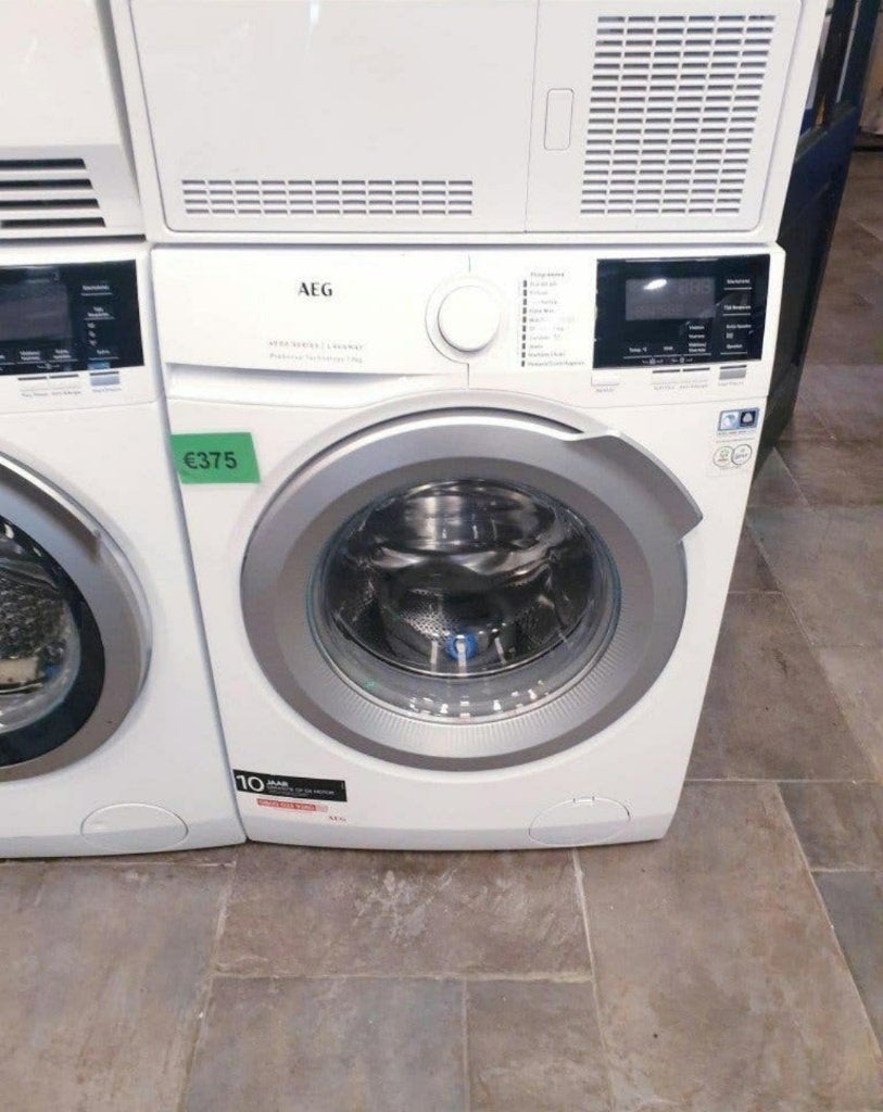 aeg wasmachine A++ 8kg inc 1 jaar garantie, Witgoed en Apparatuur, 8 tot 10 kg, Ophalen, 1200 tot 1600 toeren, 85 tot 90 cm