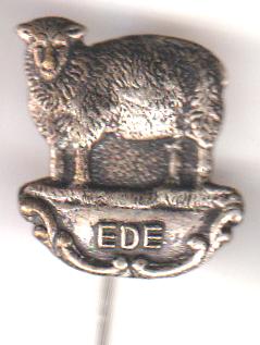 Ede schaap, Verzamelen, Speldjes, Pins en Buttons, Verzenden, Zo goed als nieuw