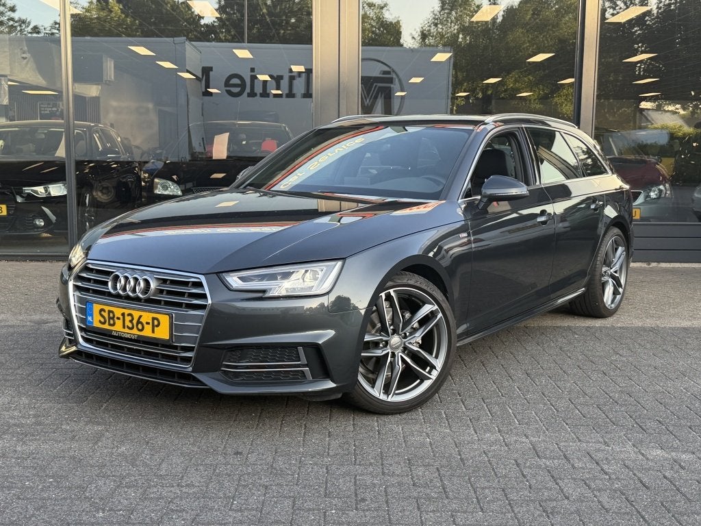 Audi A4 Avant 2.0 T MHEV S-Line “NAP” Nl auto. Mild-Hybr, Auto's, Audi, Automaat, Gebruikt, 4 cilinders, 1984 cc