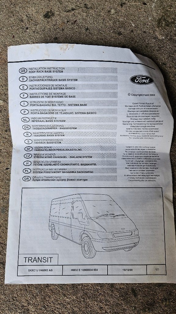 Imperiaal Ford Transit, Auto diversen, Dakdragers, Ophalen, Nieuw