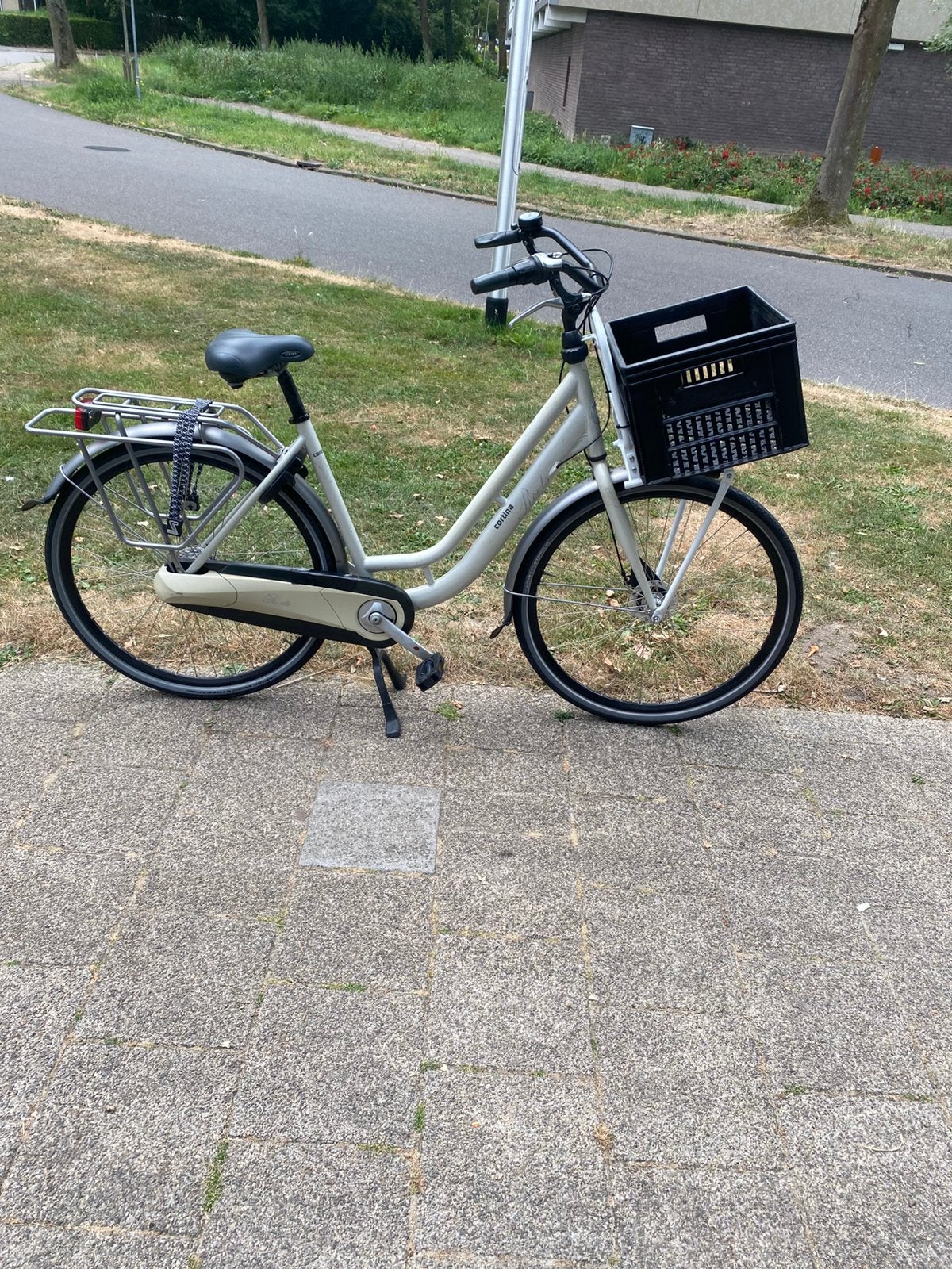 Mooie witte Cortina 28 inch fiets, Ophalen, Zo goed als nieuw, Overige merken