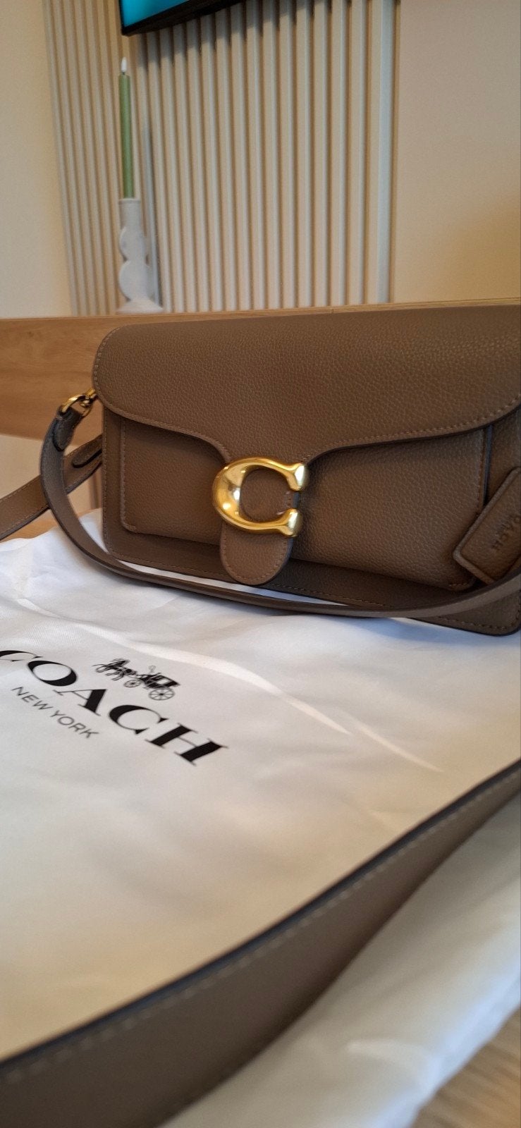 Coach Tabby 26 Schoudertasje, Ophalen of Verzenden, Nieuw, Bruin, Schoudertasje