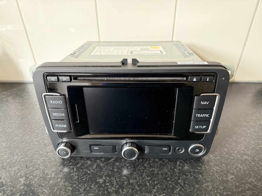 Volkswagen RNS 310 Navigatie Radio – Origineel VW / Bosch, Ophalen of Verzenden, Gebruikt