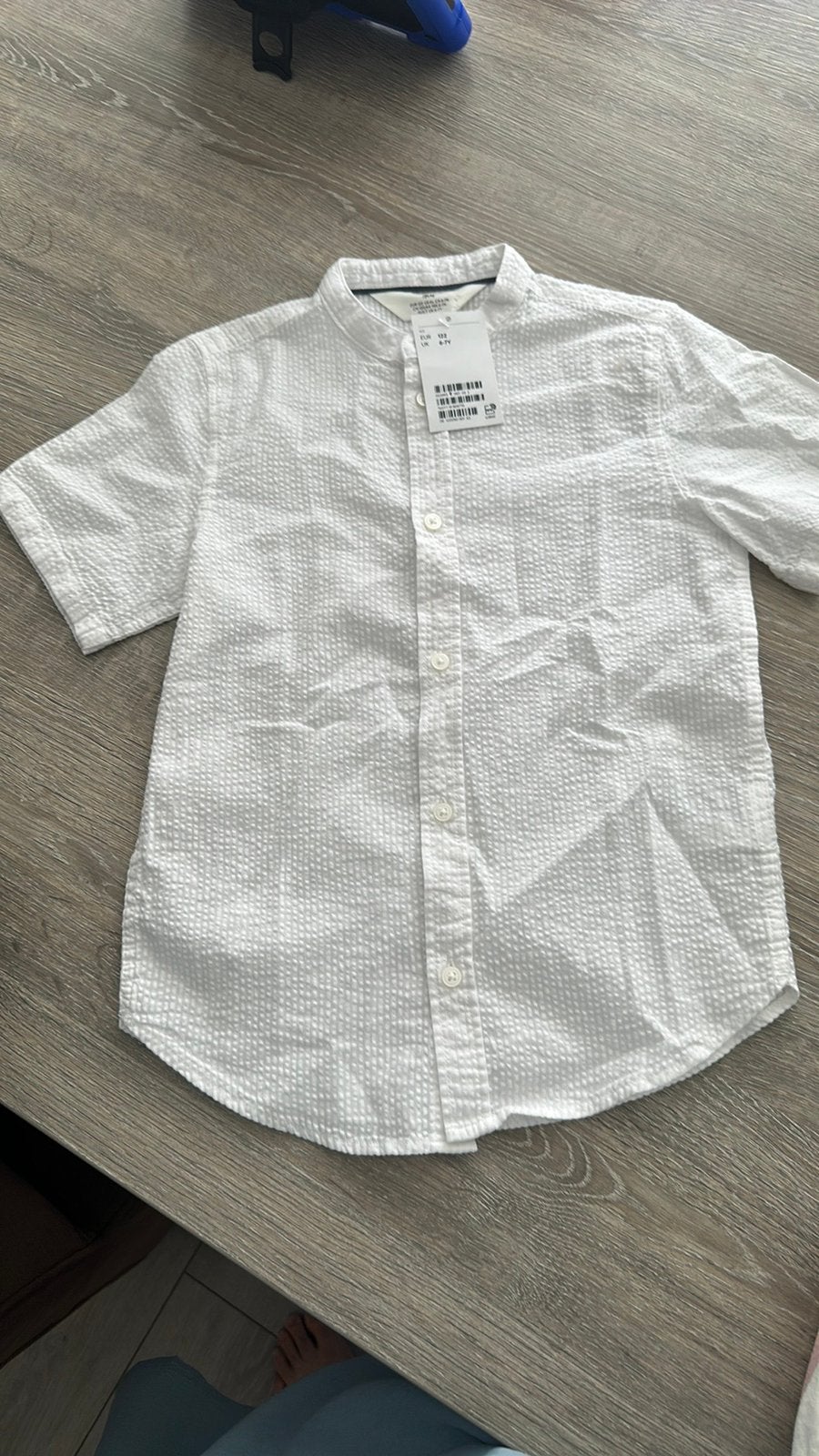 Jongens blouse nieuw! Maat 122, Ophalen, Zo goed als nieuw, Maat 34 (XS) of kleiner