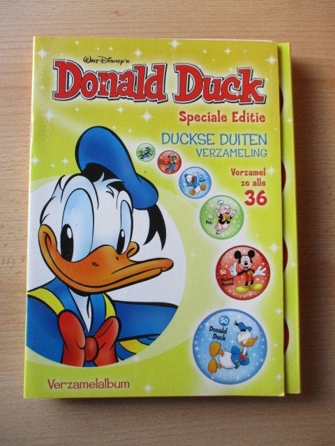 Disney Donald Duck Duckse Duiten verzamelalbum met 30 duite, Verzamelen, Disney, Ophalen of Verzenden, Donald Duck, Zo goed als nieuw