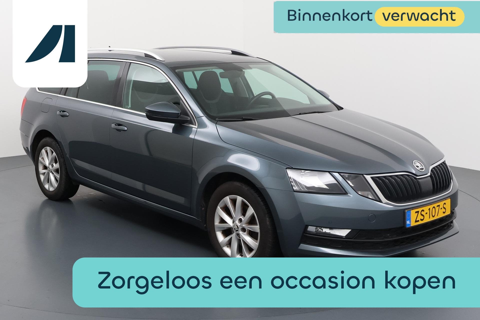 Skoda Octavia Combi 1.0 TSI Greentech Ambition Business Ruim, Stof, Gebruikt, 116 pk, Origineel Nederlands