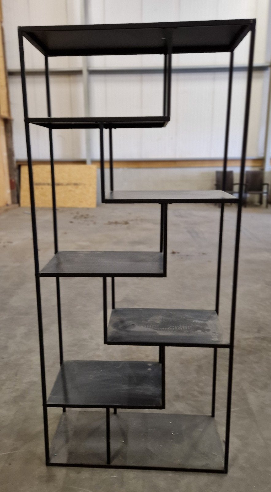 te koop stalen roomdivider., Huis en Inrichting, Ophalen, 25 tot 50 cm, Minder dan 150 cm, Minder dan 100 cm