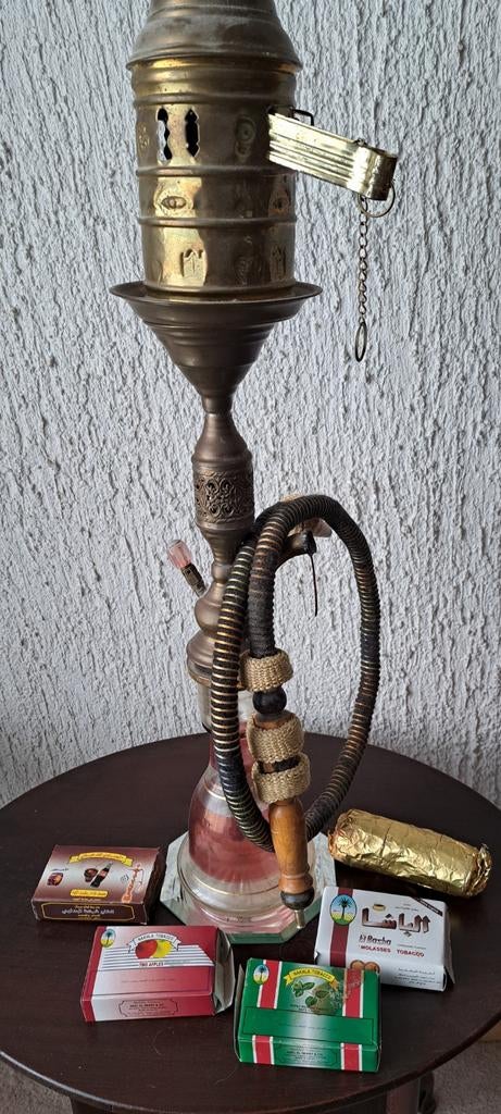 Waterpijp met slang, Ophalen of Verzenden