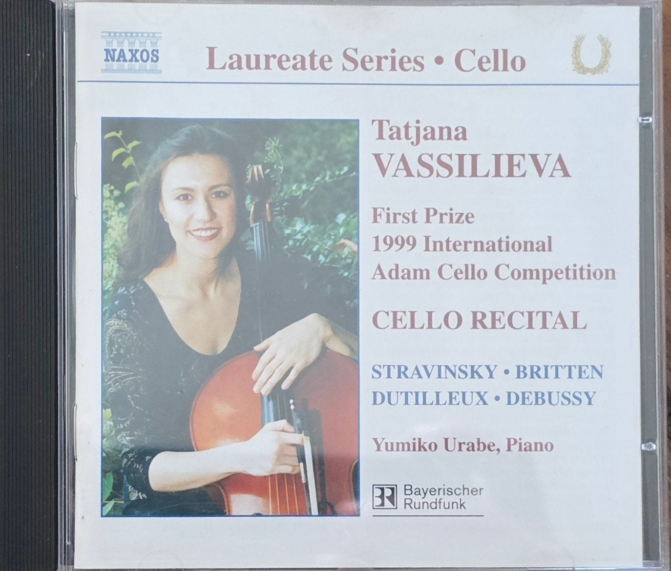 Tatjana Vassilieva Cello Recital - Stravinsky, Britten, etc., Cd's en Dvd's, Inclusief boekje, Kamermuziek, Stravinsky, Modernisme tot heden