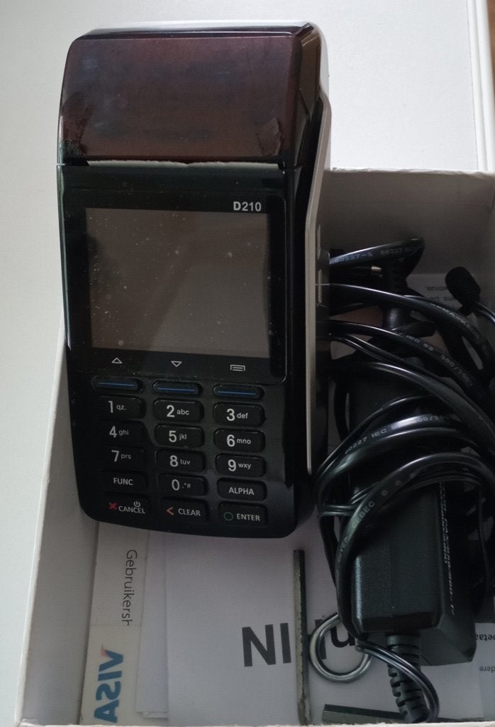 MY POS Pin mobiel automaat incl. kassabon uitdraai, Ophalen of Verzenden