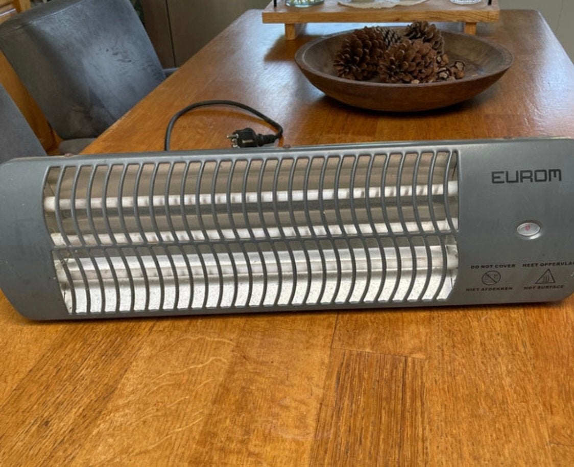 Eurom terrasverwarmer, Ophalen of Verzenden, Zo goed als nieuw