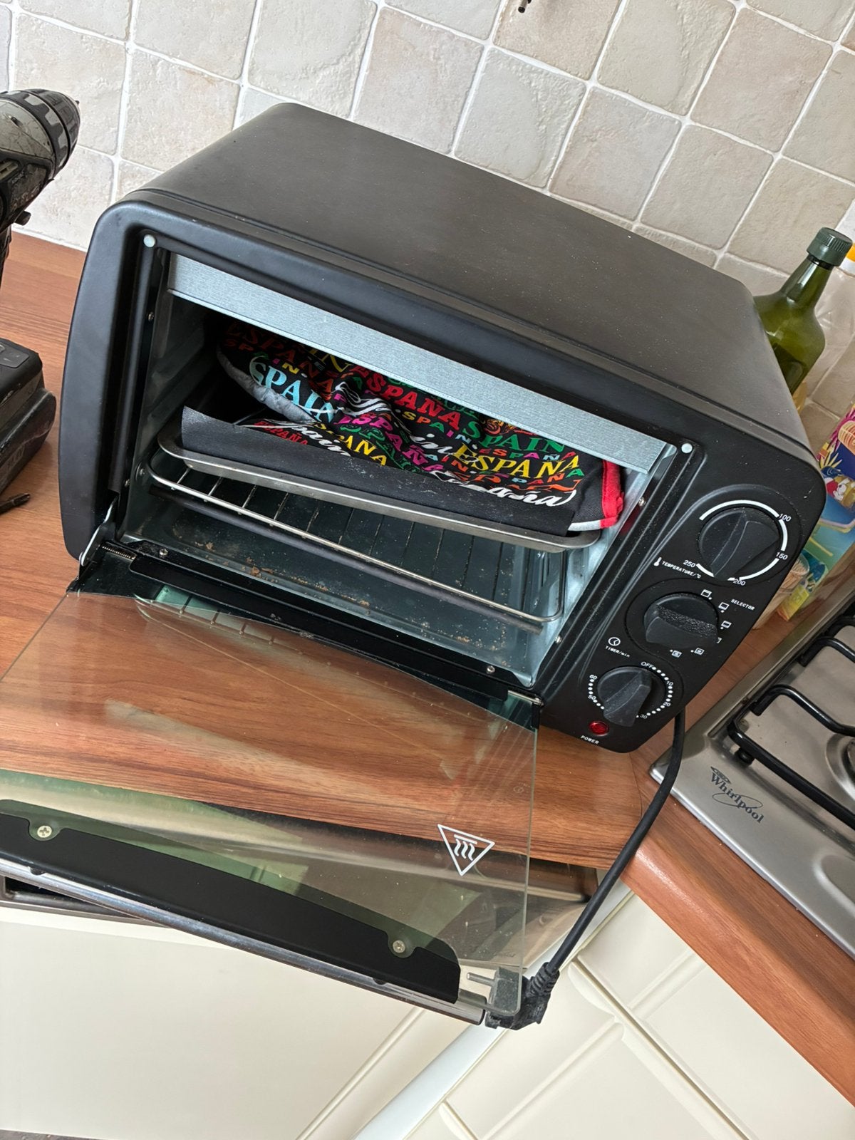 Camping oven, Ophalen, Zo goed als nieuw