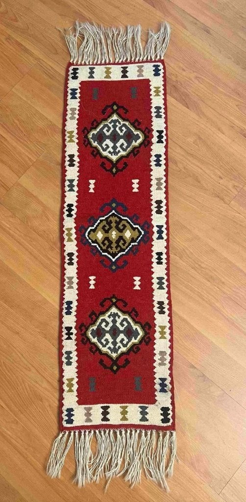 Kelim met foam mat 99/28, Huis en Inrichting, Gebruikt, Mon Plaisir 19, Etten-Leur, Netherlands, DJT De Juiste Toon, Rechthoekig