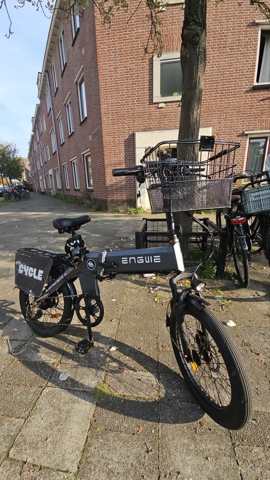 Engwe C20 Pro opvouwbare elektrische fiets, Gebruikt, Minder dan 47 cm, 50 km per accu of meer, Ophalen