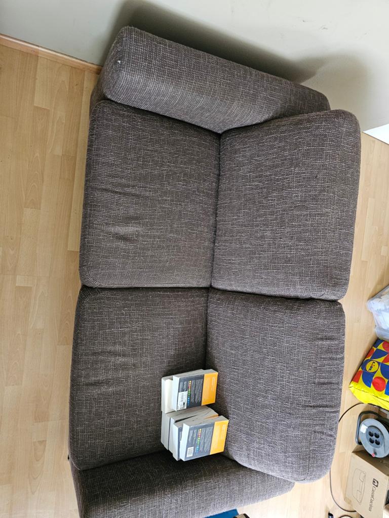Gratis, Huis en Inrichting, Banken | Bankstellen, Ophalen, Gebruikt, Minder dan 150 cm