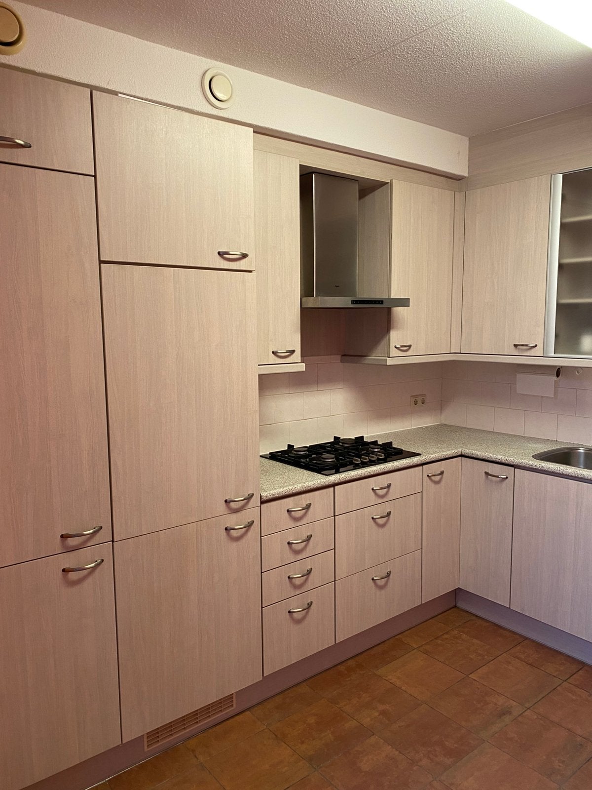 Hoekkeuken, Huis en Inrichting, Ophalen, Zo goed als nieuw, Kunststof, Hoekkeuken