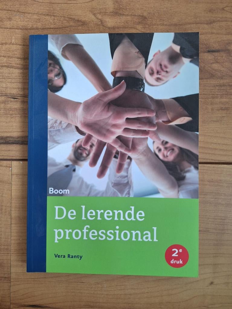 Boek: De lerende professional, Boeken, Studieboeken en Cursussen, Ophalen of Verzenden, Zo goed als nieuw, Alpha, Boom