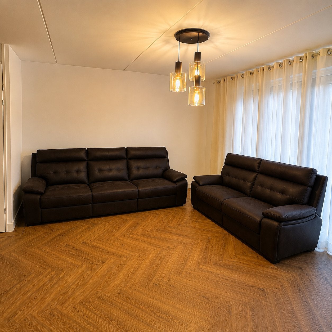 Luxe elektrische 5-zits bankstel (3+2)Nog18 maanden garantie, Huis en Inrichting, Banken | Bankstellen, Ophalen, Zo goed als nieuw