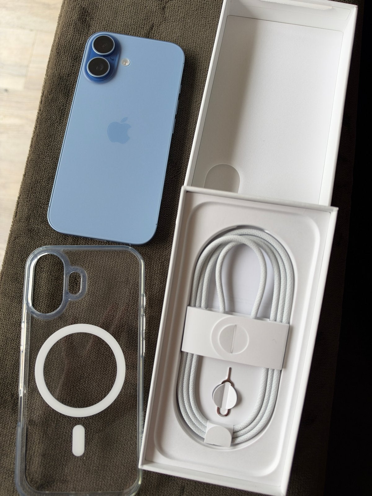 Apple iPhone 17 (Blauw, 256GB), 128 GB, Blauw, Ophalen of Verzenden, Zo goed als nieuw