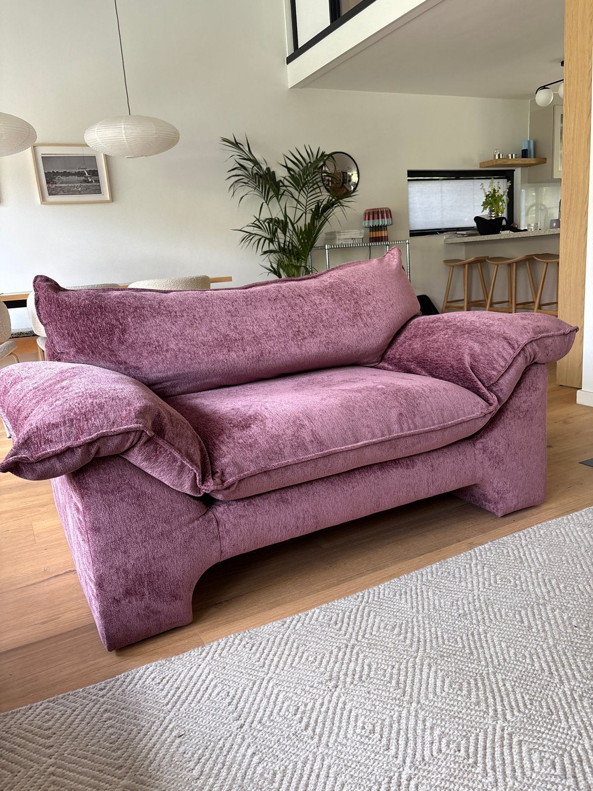 Loveseat Woodstock Nous Living, Huis en Inrichting, Ophalen, Eenpersoons, 75 tot 100 cm, Zo goed als nieuw
