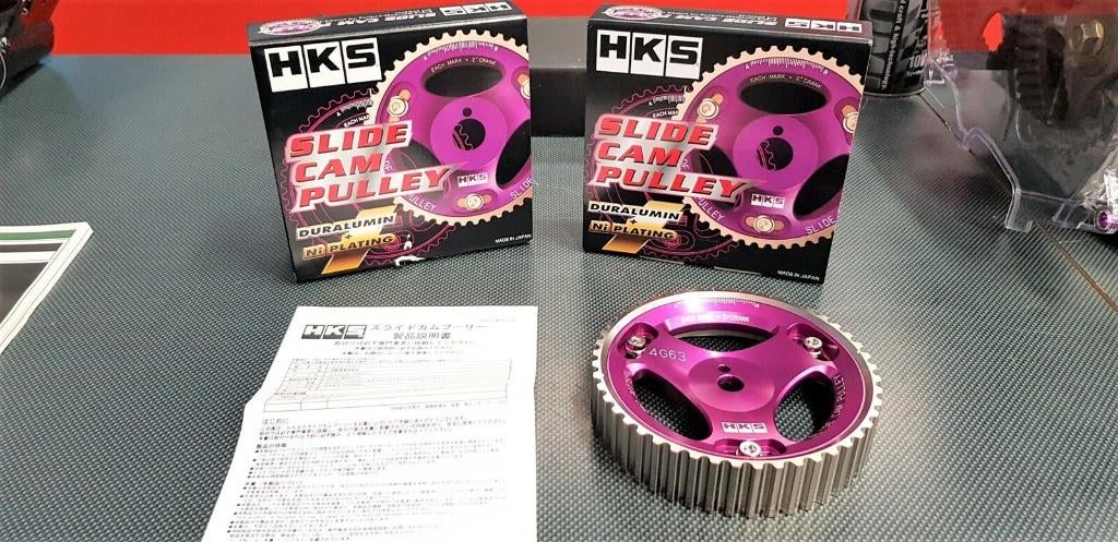 HKS Verstelbare pulleys - Lancer Evo Evolution 5 6 7 8, Ophalen of Verzenden