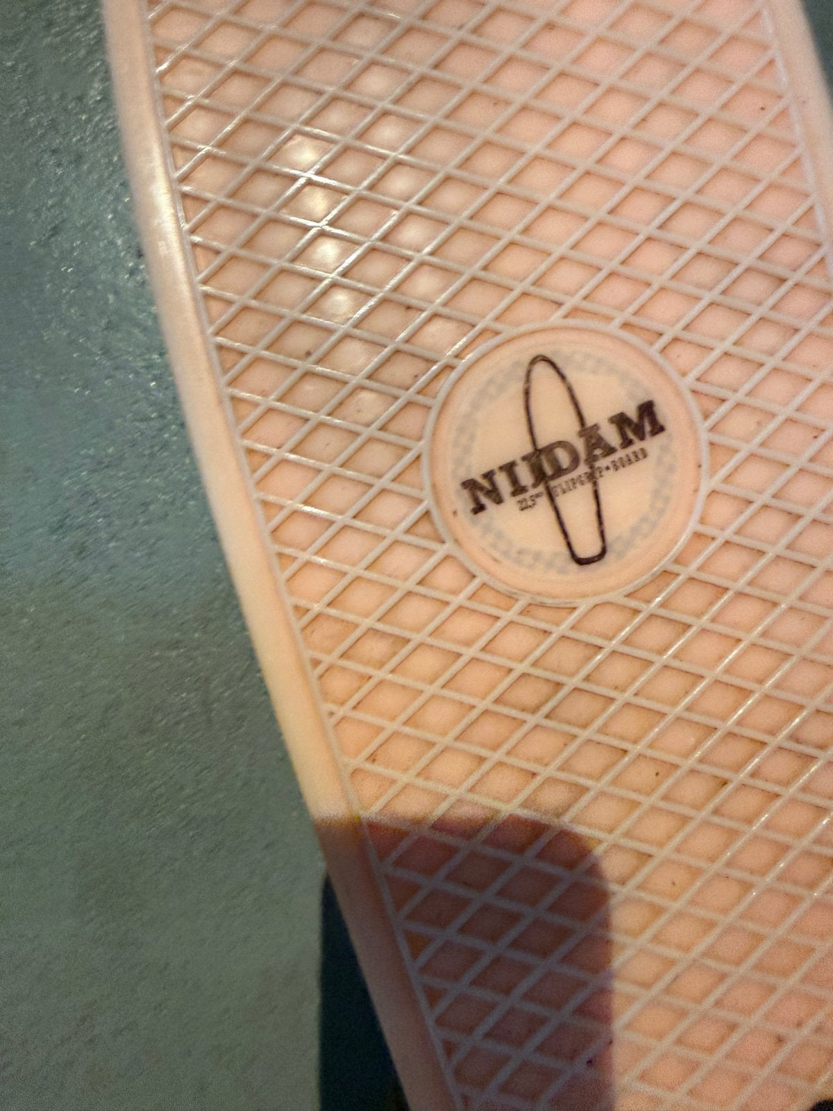 NiiDAM Skateboard - Oranje Penny Board, Sport en Fitness, Skateboarden, Ophalen of Verzenden, Gebruikt, Skateboard