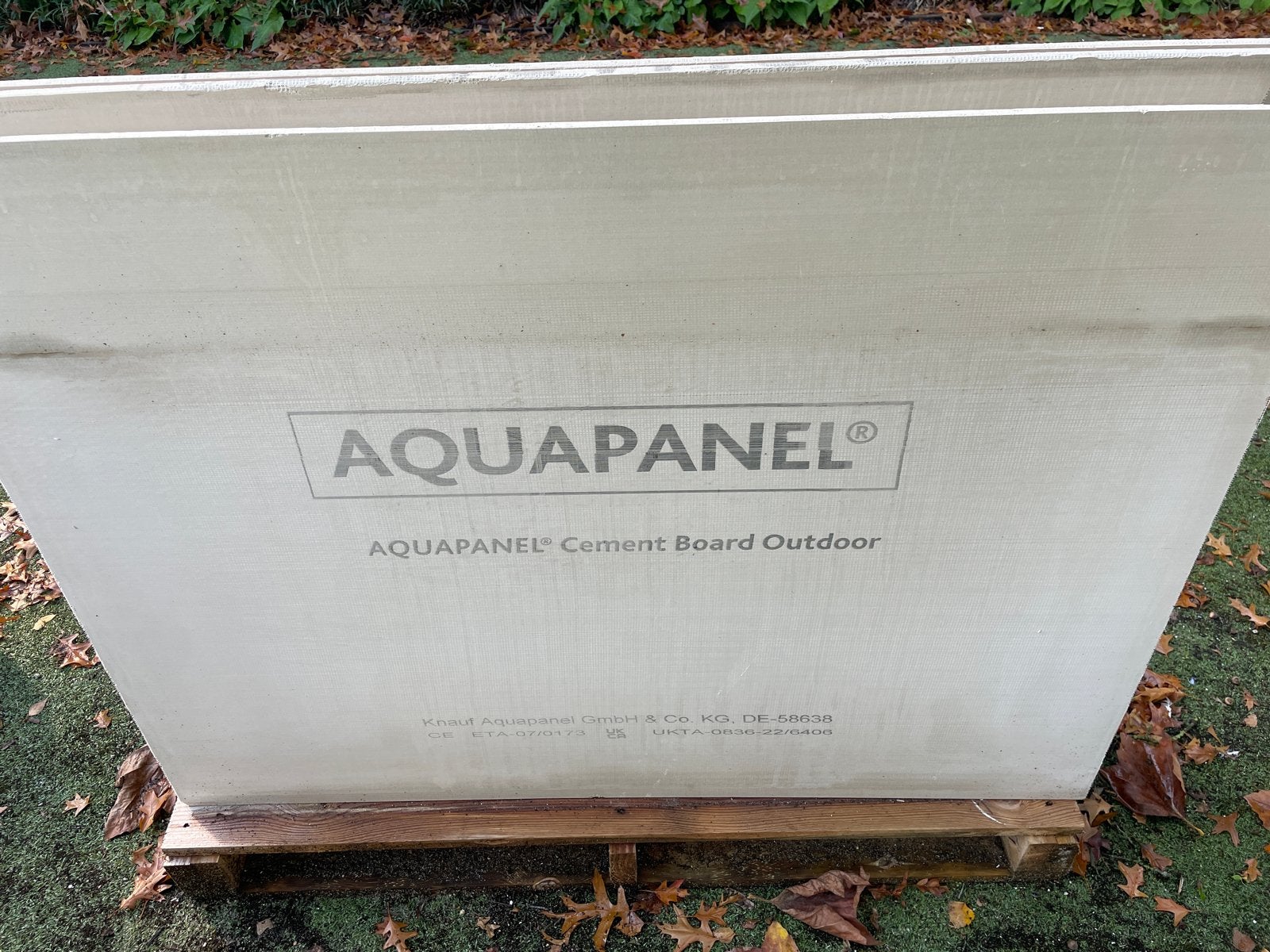 AQUAPANEL Cement Board Outdoor platen twee stuks, Ophalen, Zo goed als nieuw, Overige materialen, Minder dan 20 mm