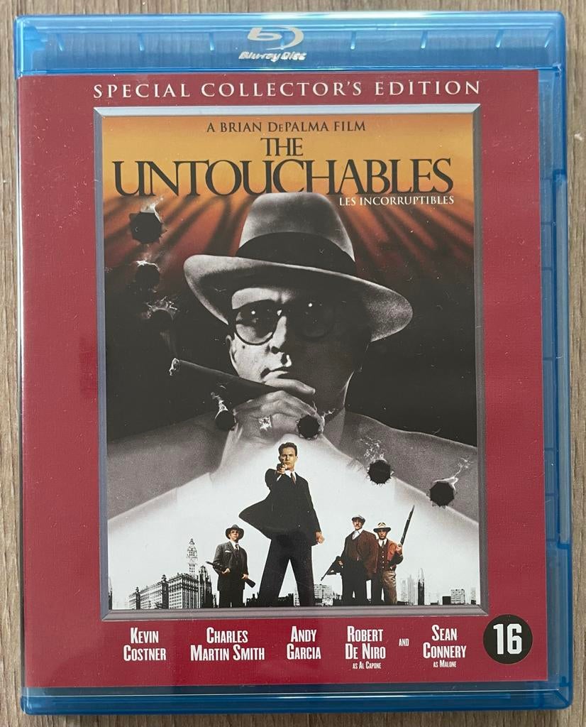 Blu-ray The Untouchables * Brian De Palma Kevi Costner * NED, Ophalen of Verzenden, Zo goed als nieuw, Thrillers en Misdaad