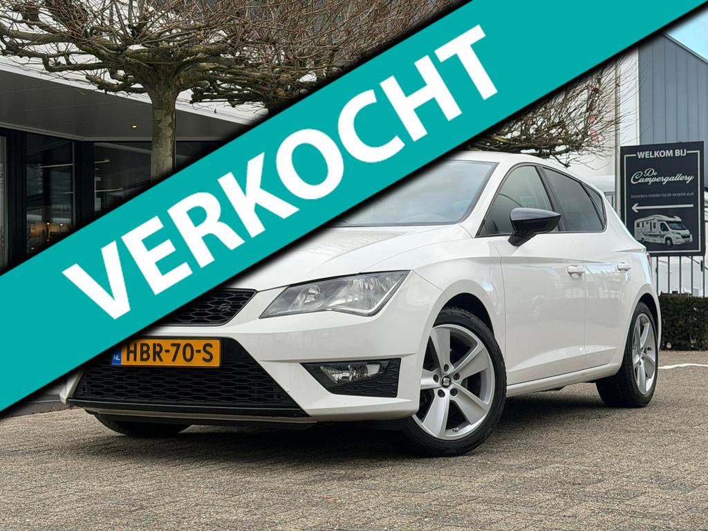 Seat Leon 1.8 TSI FR l AMBIENT l LEDER l CRUISE l CLIMA, Voorwielaandrijving, Gebruikt, 4 cilinders, Leder en Stof