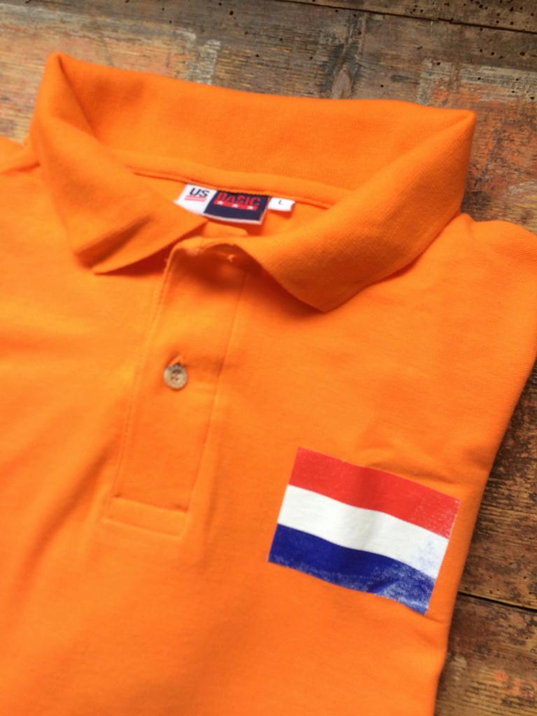 polo shirt oranje - maat L  - NIEUW, Ophalen of Verzenden, Nieuw, Maat 52/54 (L), Oranje