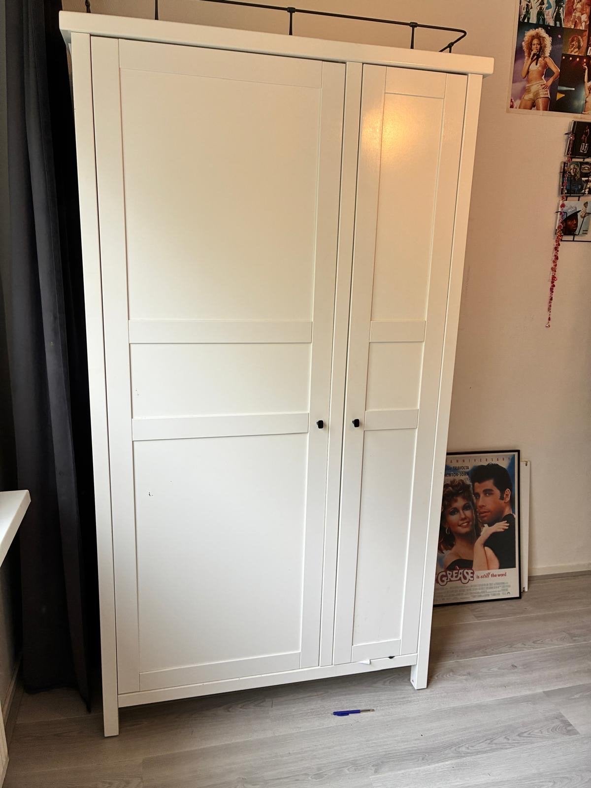 IKEA Hemnes kledingkast met planken en hangruimte, Huis en Inrichting, Ophalen, Gebruikt, 50 tot 100 cm, 150 tot 200 cm