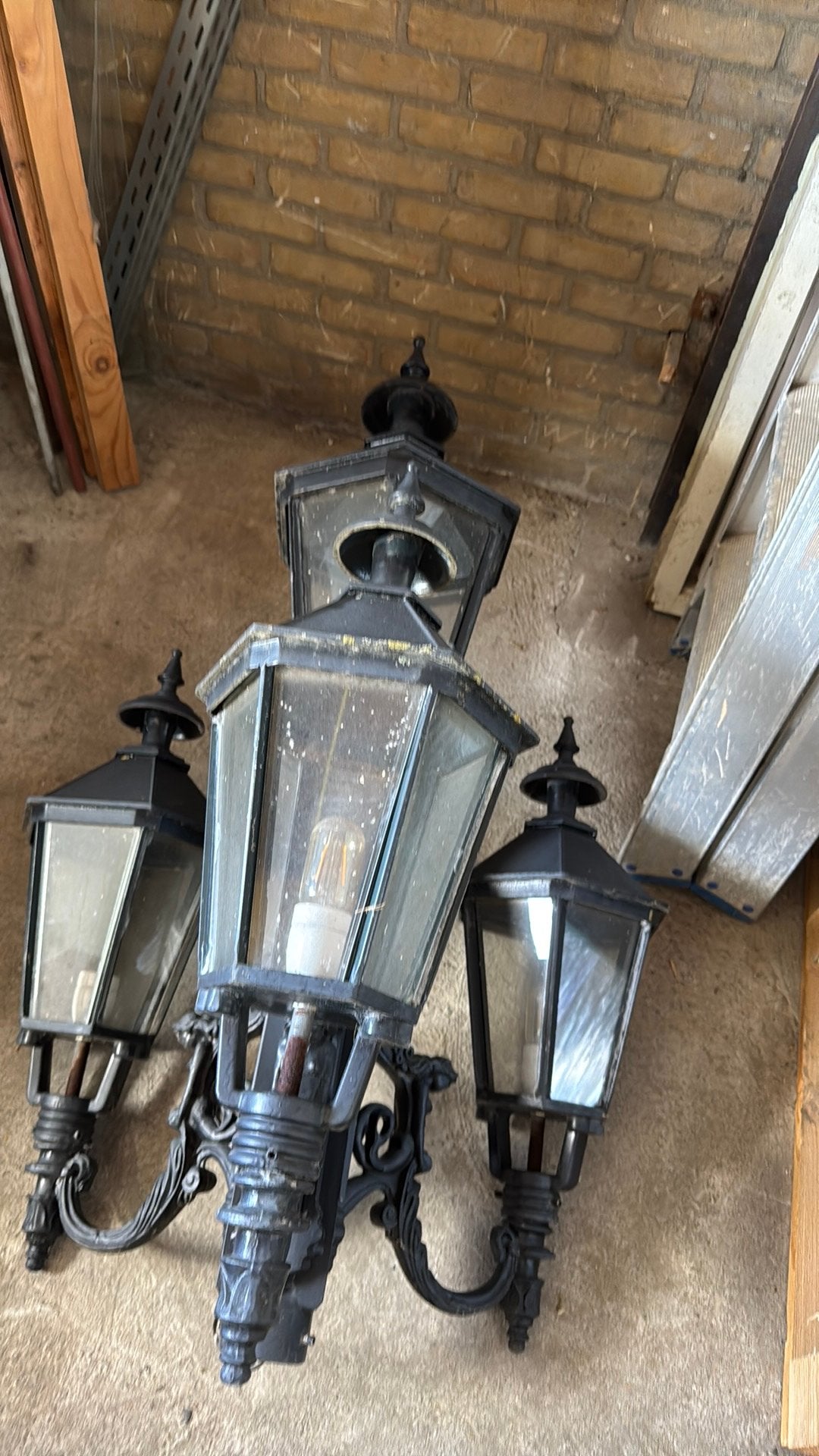 Tuin lantaarn, Tuin en Terras, Buitenverlichting, Ophalen, Minder dan 50 watt, Staande lamp, Netvoeding