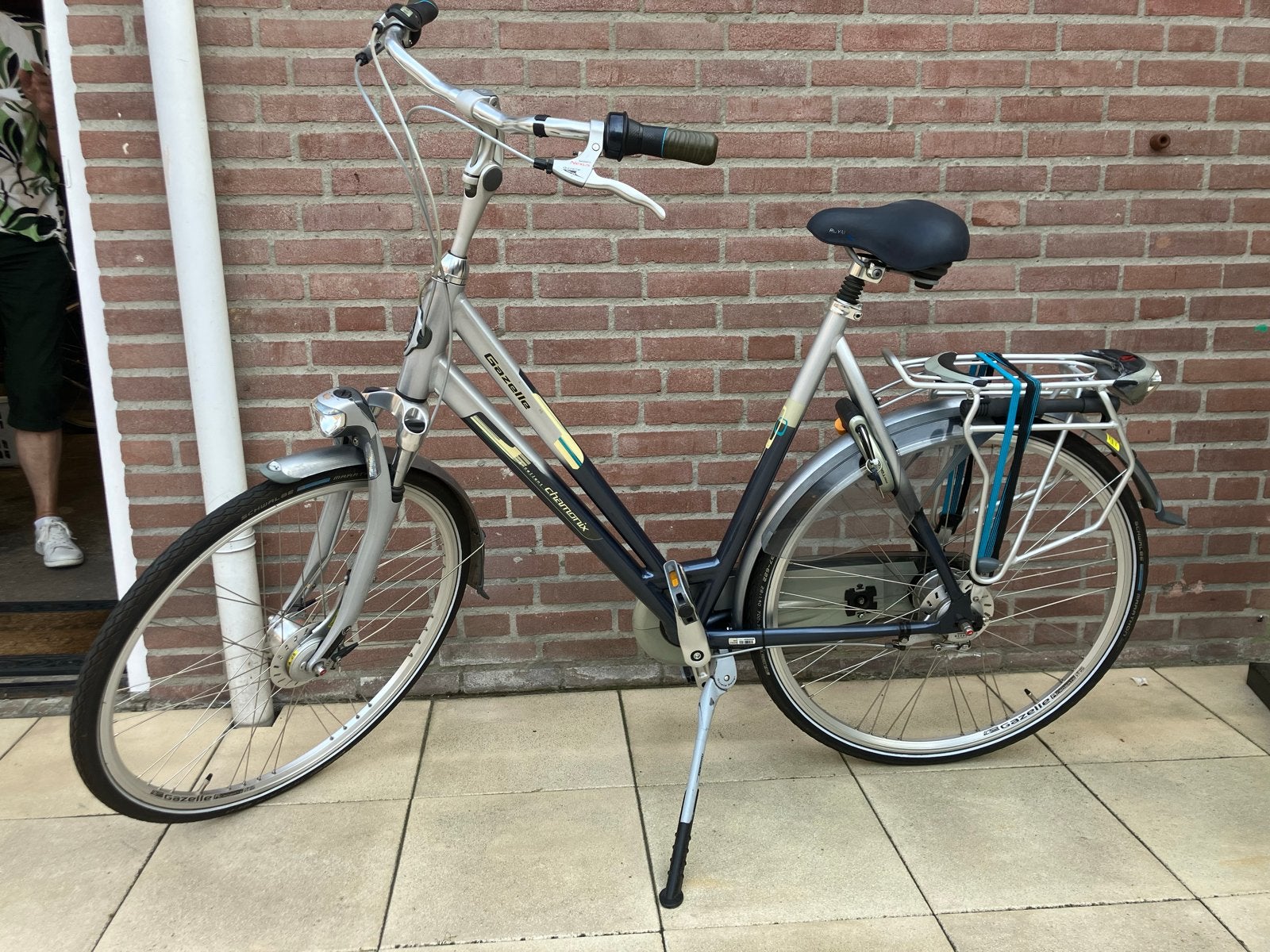 Gazelle Chamonix Excellent Damesfiets, Framemaat 61, Fietsen en Brommers, Fietsen | Dames | Damesfietsen, Gebruikt, Gazelle, 56 cm of meer