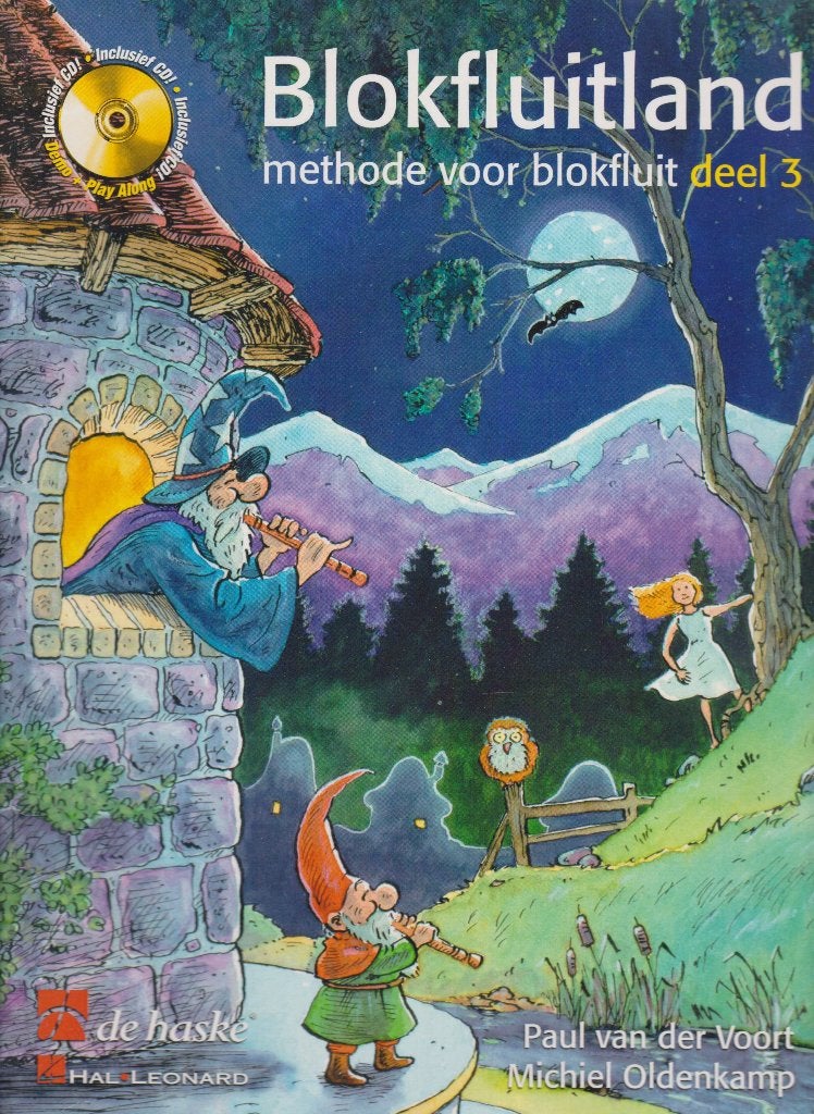 Paul van der Voort / Michiel Oldenkamp - BLOKFLUITLAND, Muziek en Instrumenten, Bladmuziek, Gebruikt, Ophalen of Verzenden, Blokfluit