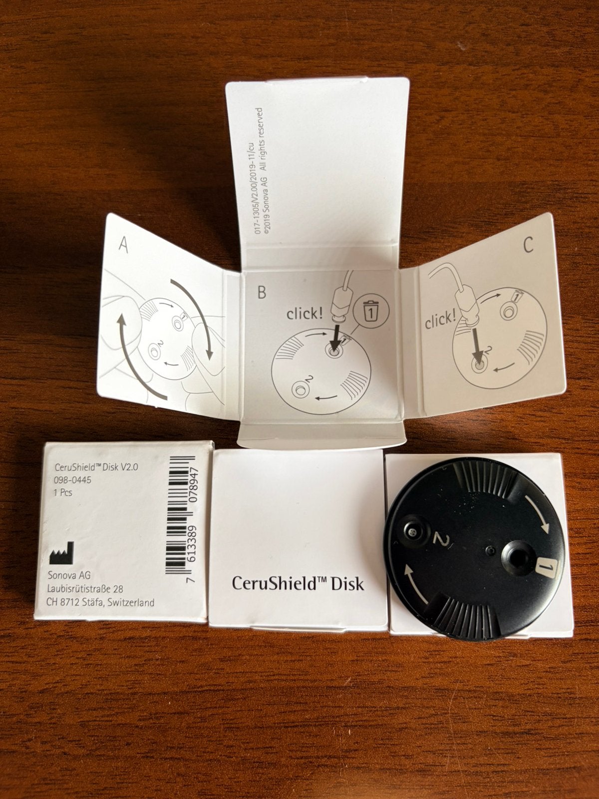 4 x Phonak CeruShield Disk V2.0 Oorsmeerfilters (098-0445), Diversen, Ophalen of Verzenden, Nieuw