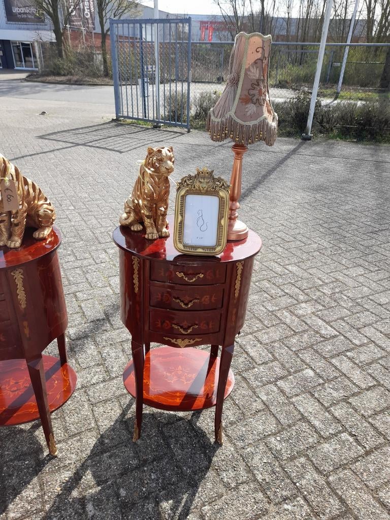 2 x barok laden kastjes 175.00 p.s, Zo goed als nieuw, 3 of 4 laden, Minder dan 100 cm, 25 tot 50 cm